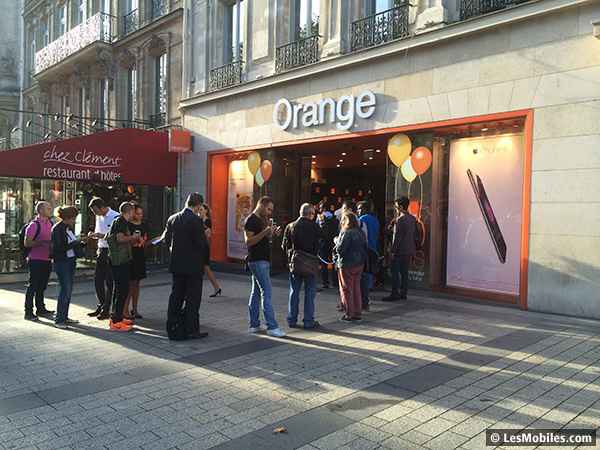 Sortie iPhone Orange