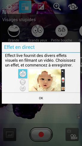 Test LG Optimus 4X HD : capture d?écran du système d'exploitation OS