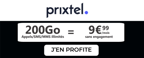 promos Prixtel Black Friday 200Go