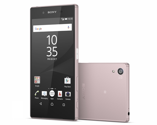 Le Sony Xperia Z5 bientôt disponible en rose