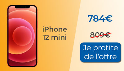 Code promo exclusif iPhone 12 mini chez Cdiscount