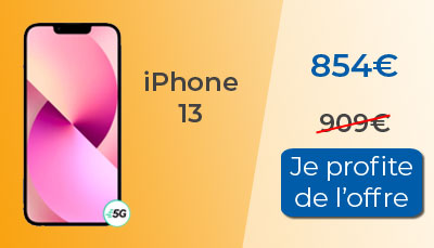 L'iPhone 13 est en soldes