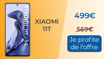 Le Xiaomi 11T est à 499? au lieu de 569? chez RED by SFR